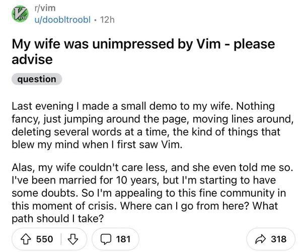 redditers wife not impressed by vim.jpg